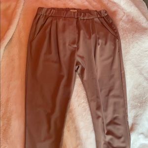 Mi lady polyester tan pants
